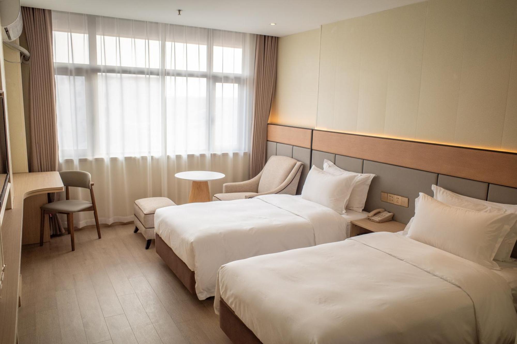 Shanghai Joyful Star Hotel-Free Shuttle Bus To Pudong Airport And Disneyland Exteriör bild